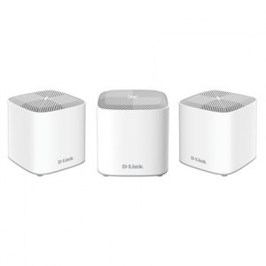 D-Link | Dual Band Whole Home Mesh Wi-Fi 6 System | COVR-X1863 (3-pack) | 802.11ax | 574+1201 Mbit/s | 10/100/1000 Mbit/s | Ethe